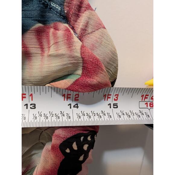 Xhilaration Womens M Sleeveless Maxi Dress Colorful Blue Floral Spring Summer - Picture 6 of 9